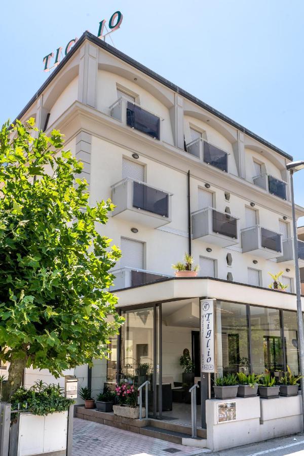 Hotel Tiglio Rimini Exterior foto